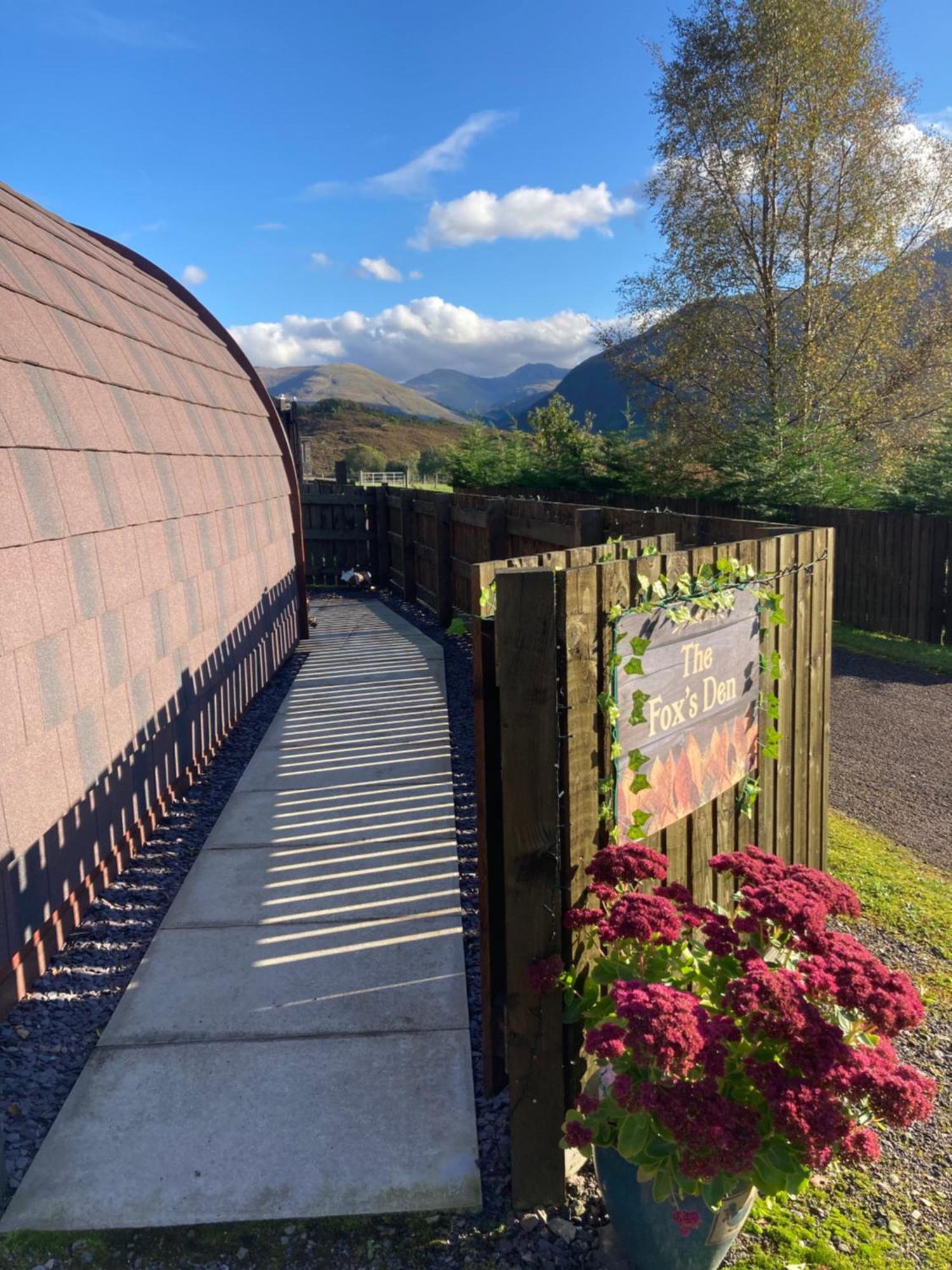 The Fox'S Den, Luxury Cosy Mini Lodge, Highlands North Ballachulish Exteriér fotografie